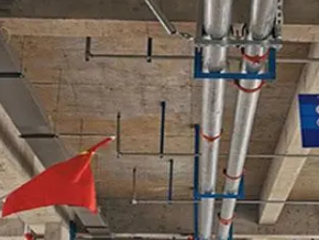 右玉管廊支架的安装方法